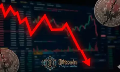 Maior queda do bitcoin desde 2022