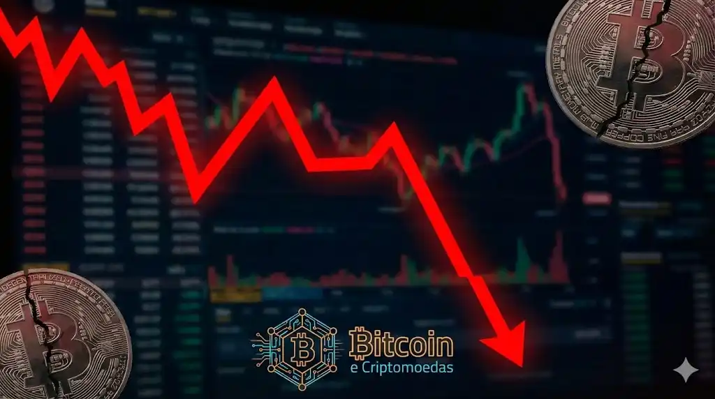 Maior queda do bitcoin desde 2022